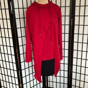 Coofandy Layered 2 in 1 Tunic w/ Drawstring Hood M